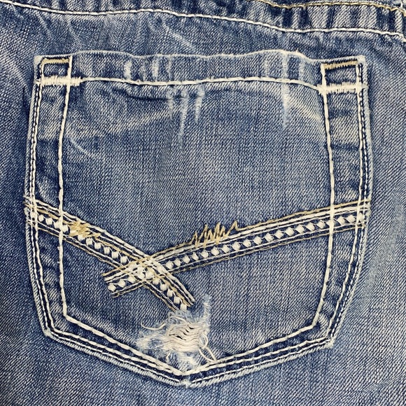 Men’s 34x34 BKE Derek Distressed Jeans - Picture 4 of 10